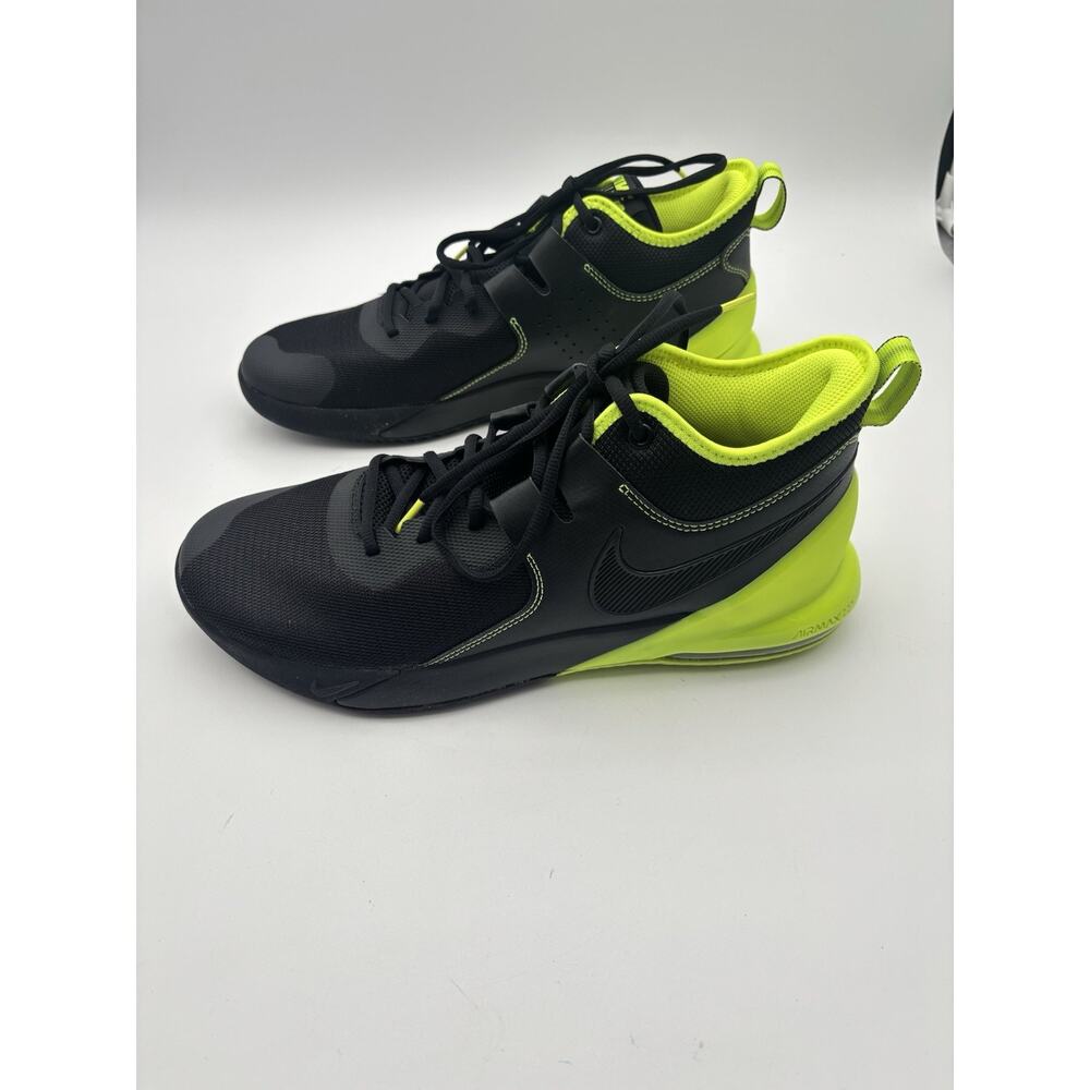 SOLD New Nike Air Max Impact NA University Black Volt Neon Yellow Size 12 - Picture 8 of 16